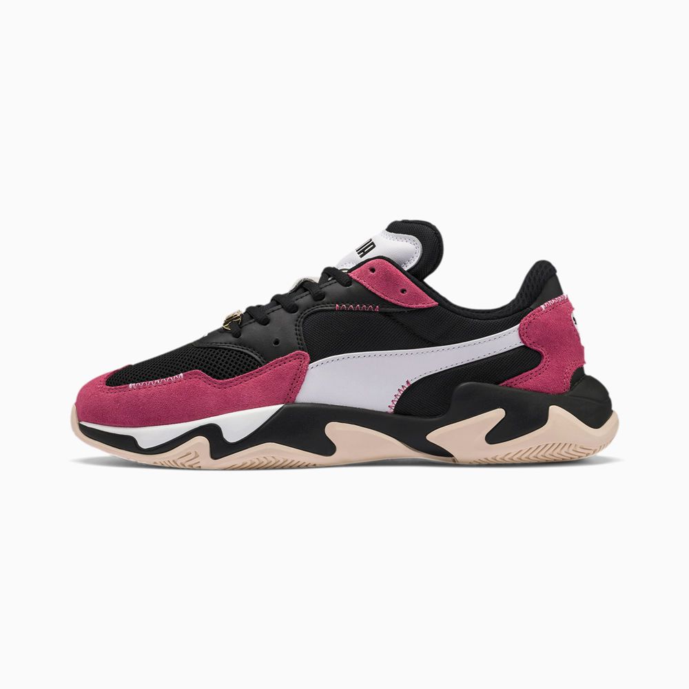Puma Storm Anti-Valentine's Day Férfi Sportcipő - Fekete/Rózsaszín ( Hungary - NBWUM2814 )